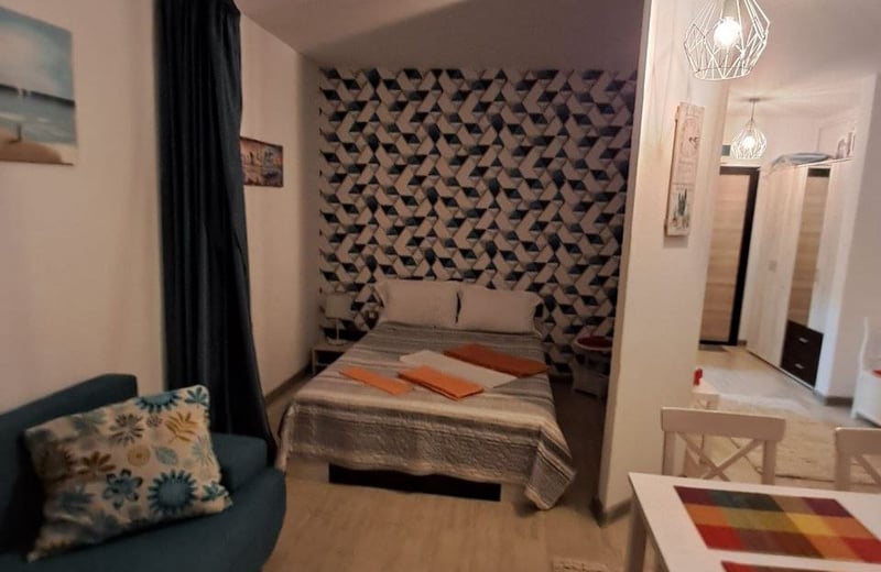 Аренда комфортных 1-комнатных апартаментов, 35 м², Mamaia, Констанца, Румыния